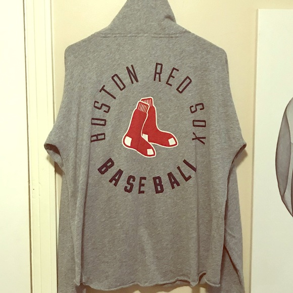 PINK Victoria's Secret Tops - PINK Red Sox hoodie